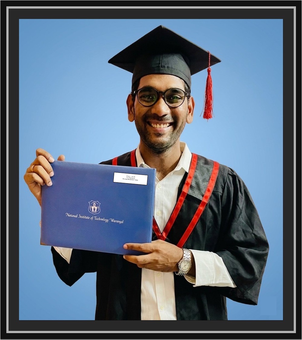 Banu graduation portrait